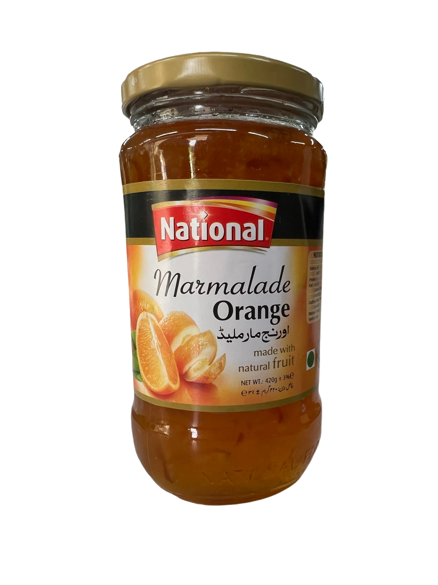 National Marmalade Orange 420G - Sana Cash N Carry Pakistan