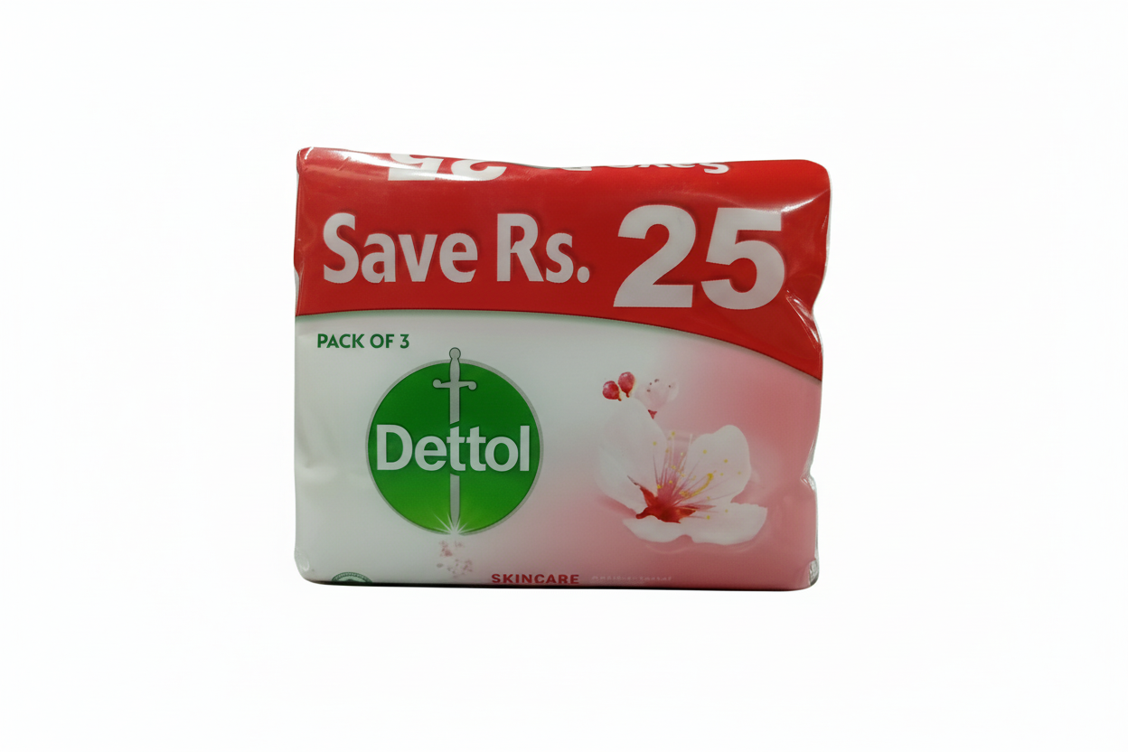 Dettol Skincare Trio Pack Soap(100g) - Sana Cash N Carry Pakistan