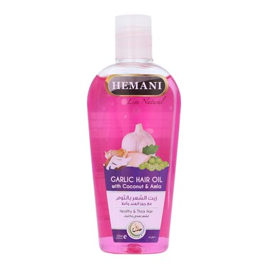 Hemani Garlic Hair Oil With Coconut & Amla(100ml)