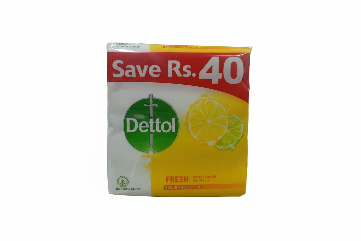 Dettol Lemon Trio Pack Soap(110g) - Sana Cash N Carry Pakistan