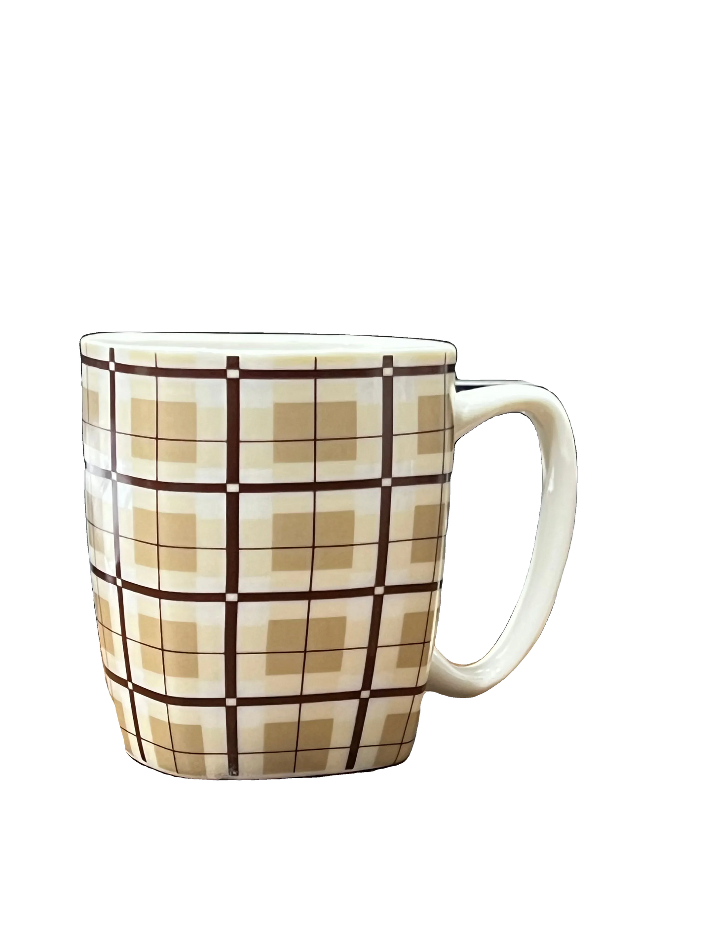 Heritage Check Coffee Mug - Sana Cash N Carry Pakistan