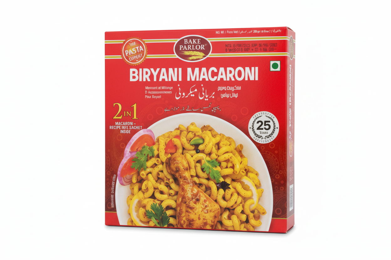 BAKE PARLOR BIRYANI MACARONI(250gm)