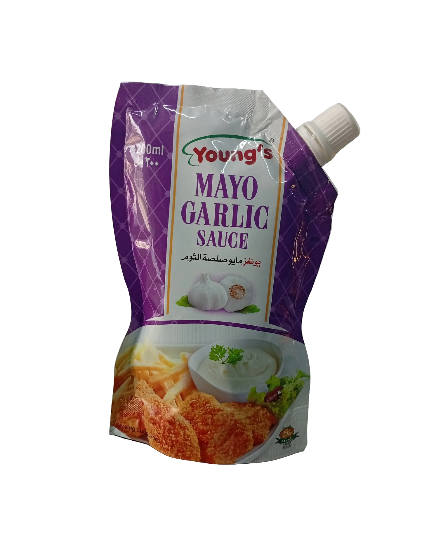 Young's Mayo Garlic Sauce (200ml) - Sana Cash N Carry Pakistan