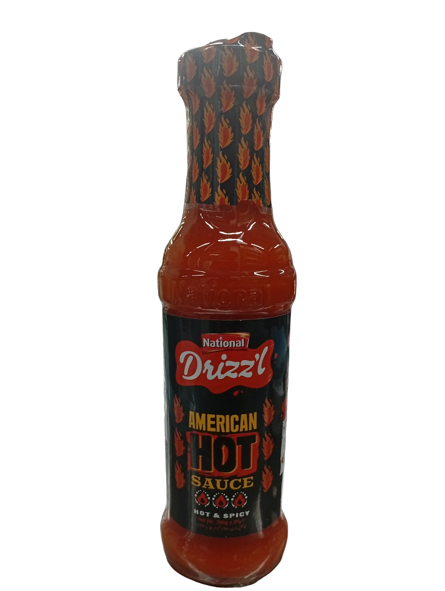 National Drizzl American Hot Sauce (290g) - Sana Cash N Carry Pakistan