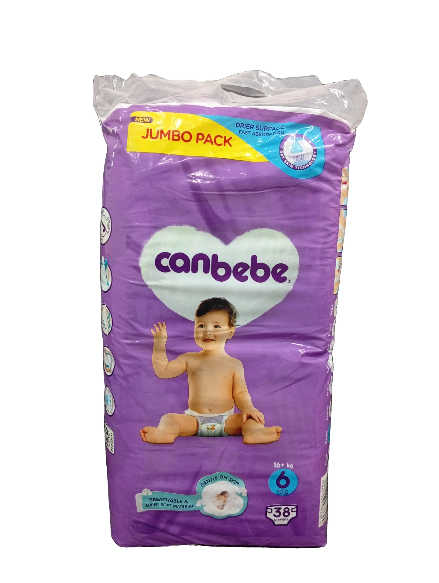 Canbebe Jumbo Pack (XL6/38) - Sana Cash N Carry Pakistan