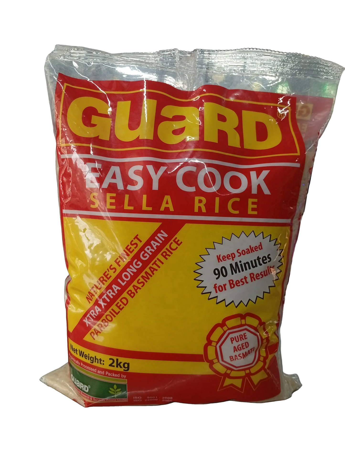 Guard Easy Cook Sella Rice (2kg) - Sana Cash N Carry Pakistan