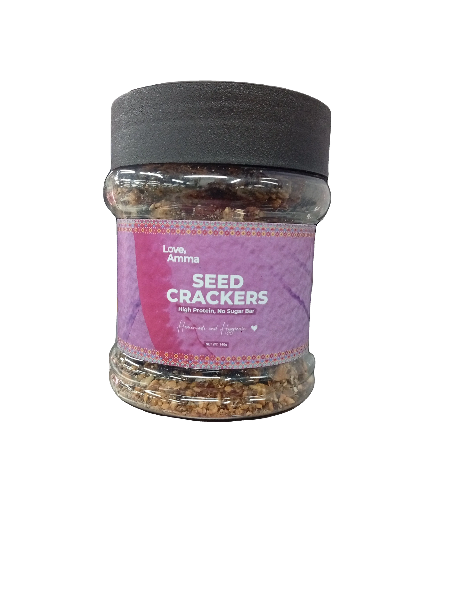 Love Amma Seed Crackers Jar(140g) - Sana Cash N Carry Pakistan