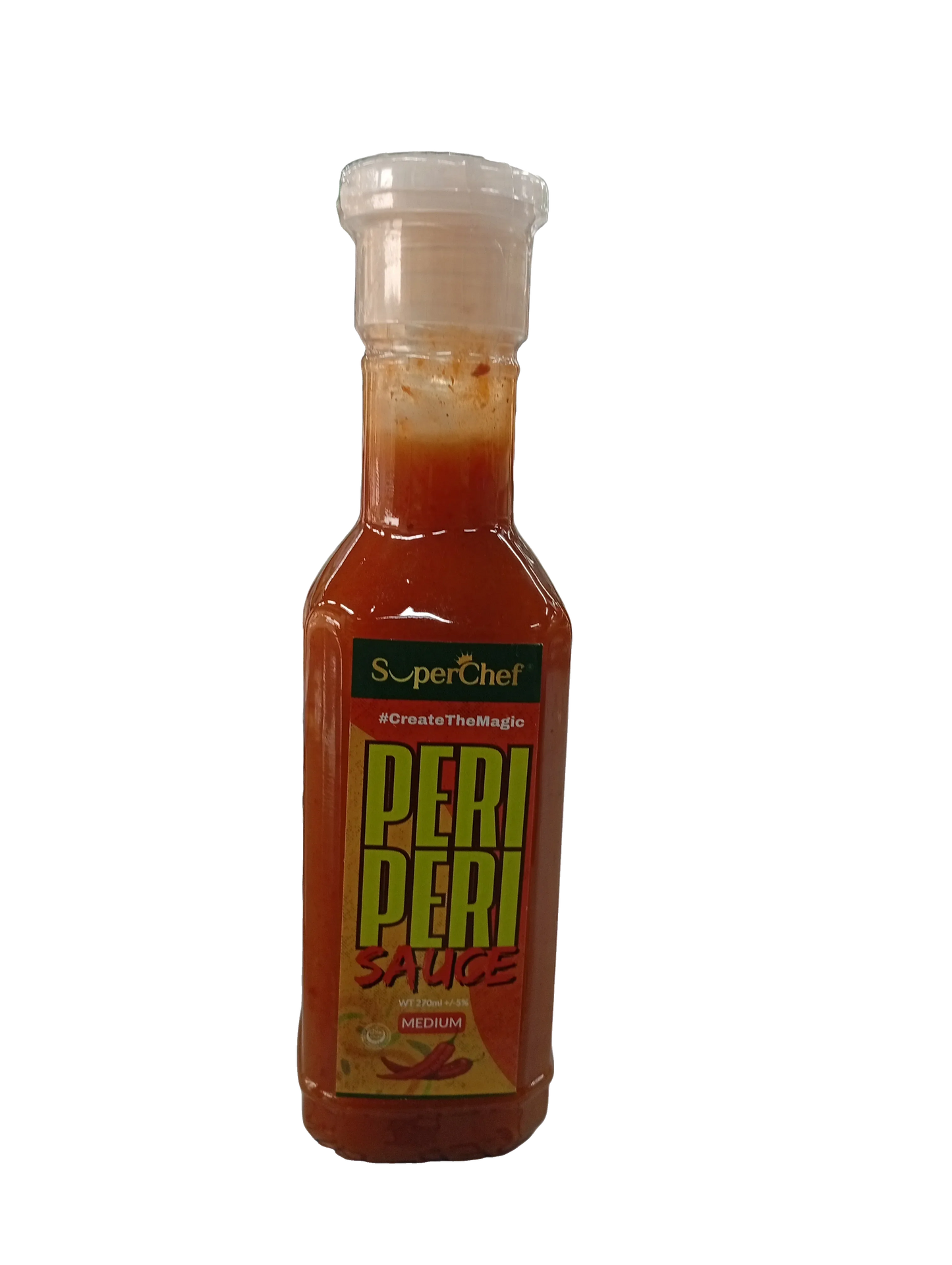 Super Chef Peri Peri Medium Sauce (270ml) - Sana Cash N Carry Pakistan