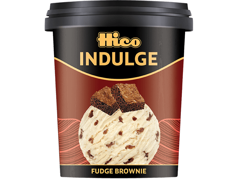 HICO INDULG FURGE BROWNIE ICE CREAM