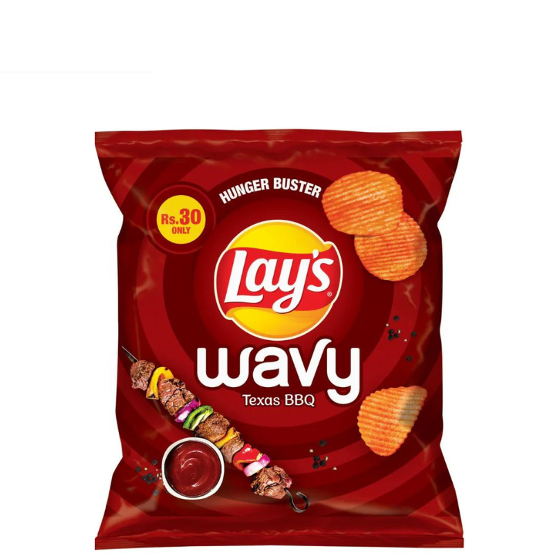 LAYS WAVY BBQ(18gm)