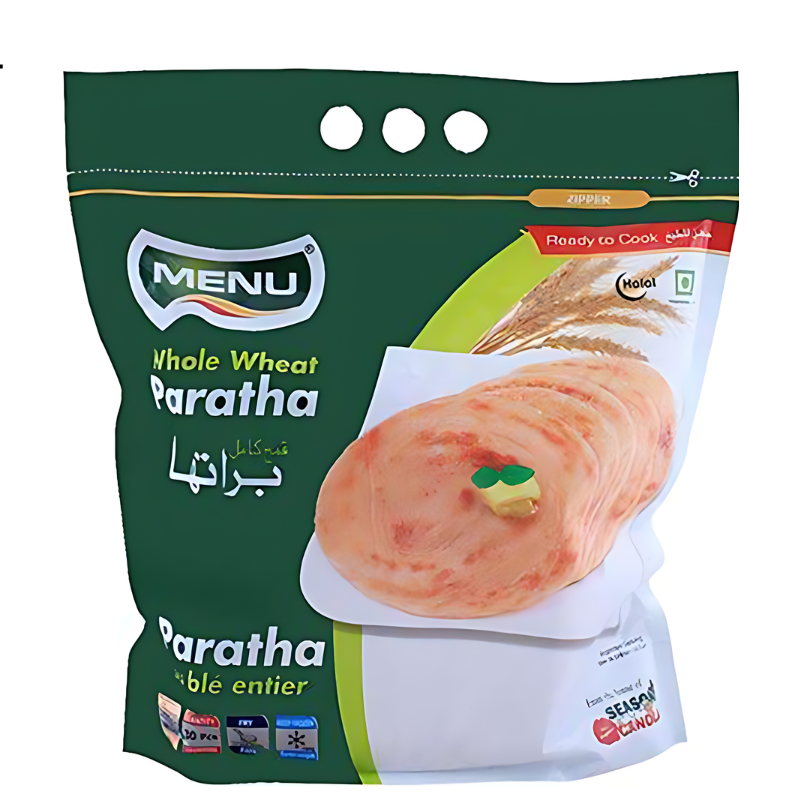 MENU WHOLE WHEAT PARATHA(20Pcs)