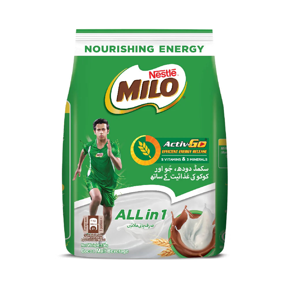 NESTLE MILO ACTIVE GO ALL in 1 POWDER(150gm)
