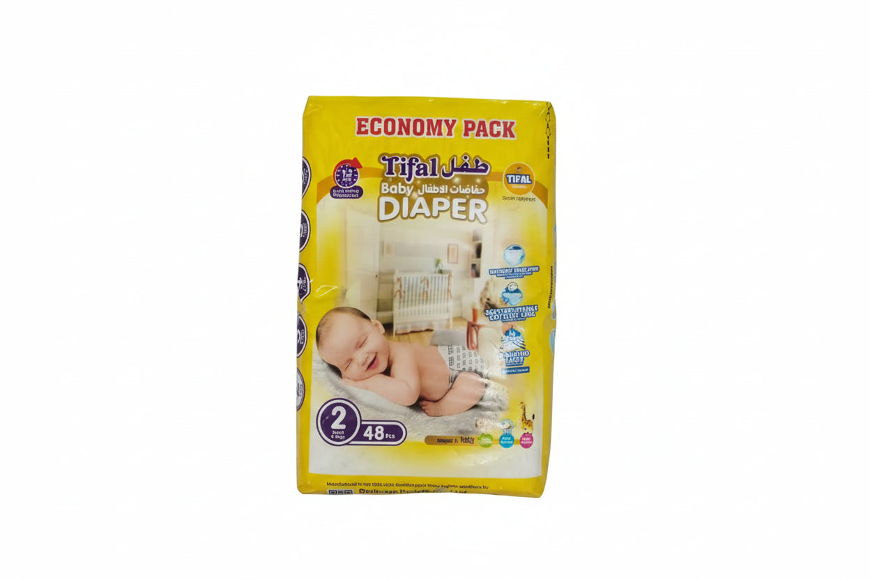TIFAL DIAPERS ECONOMY PACH SMALL 48PCS