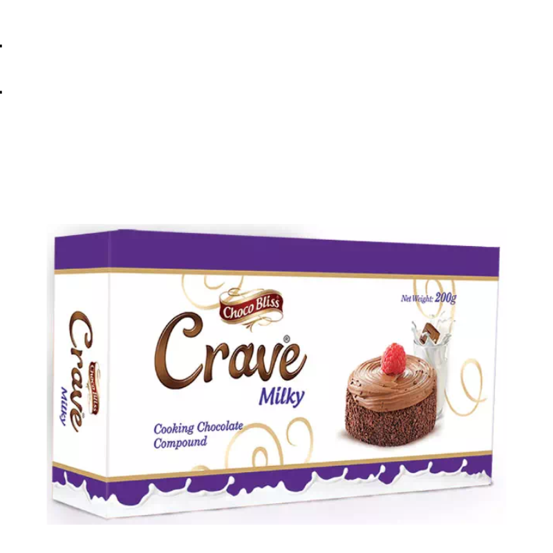 YOUNG'S CHOCO BLISS CRAVE MILK CHOCOLATE BAR(200gm)