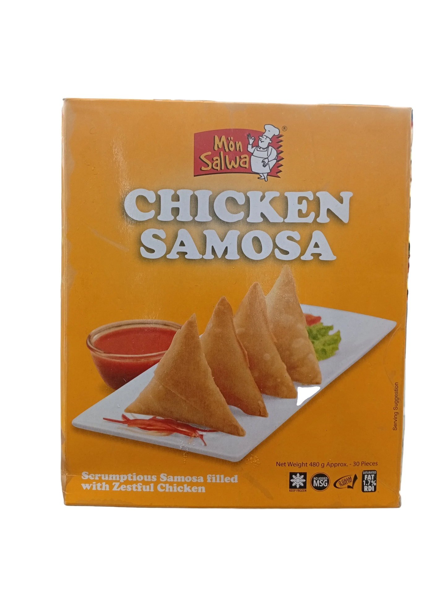 Mon Salwa Chicken Samosa (480gm) - Sana Cash N Carry Pakistan