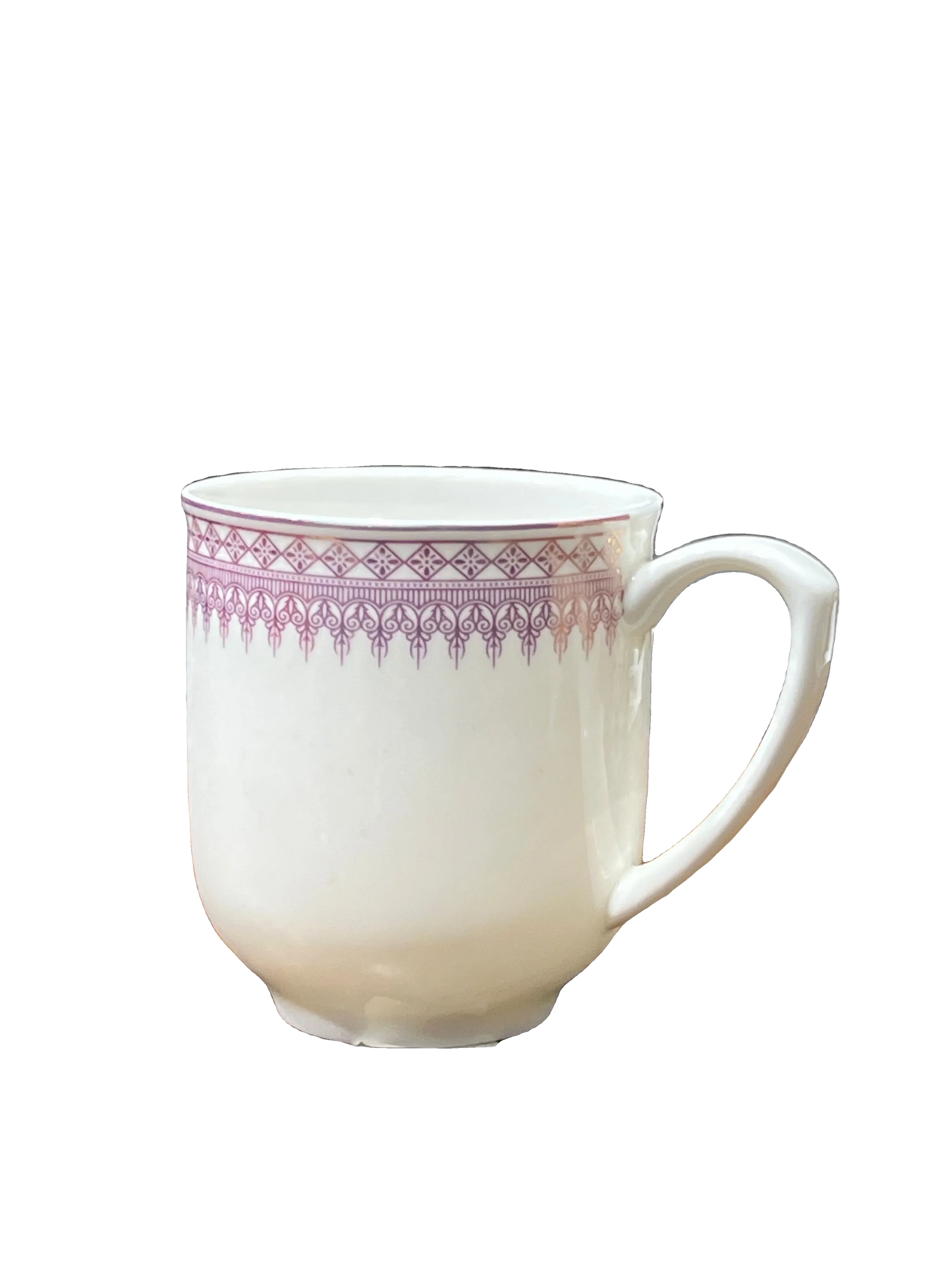 Purple Petal Border Mug - Sana Cash N Carry Pakistan