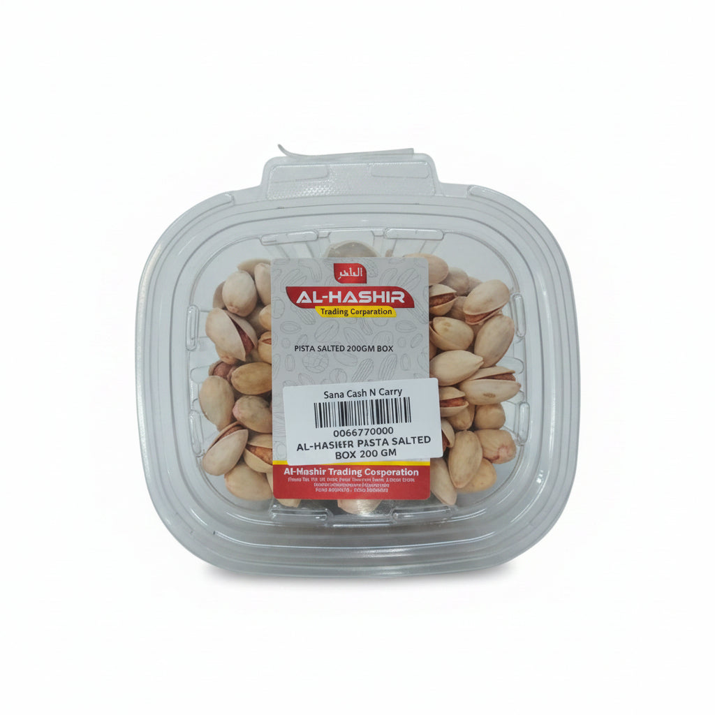 AL-HASHIR PISTACHIO SALTED BOX(200gm)