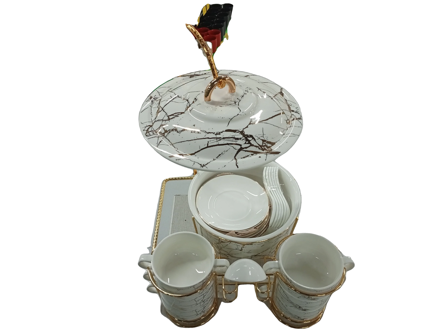 California Premium Soup Set (22pcs) - Sana Cash N Carry Pakistan