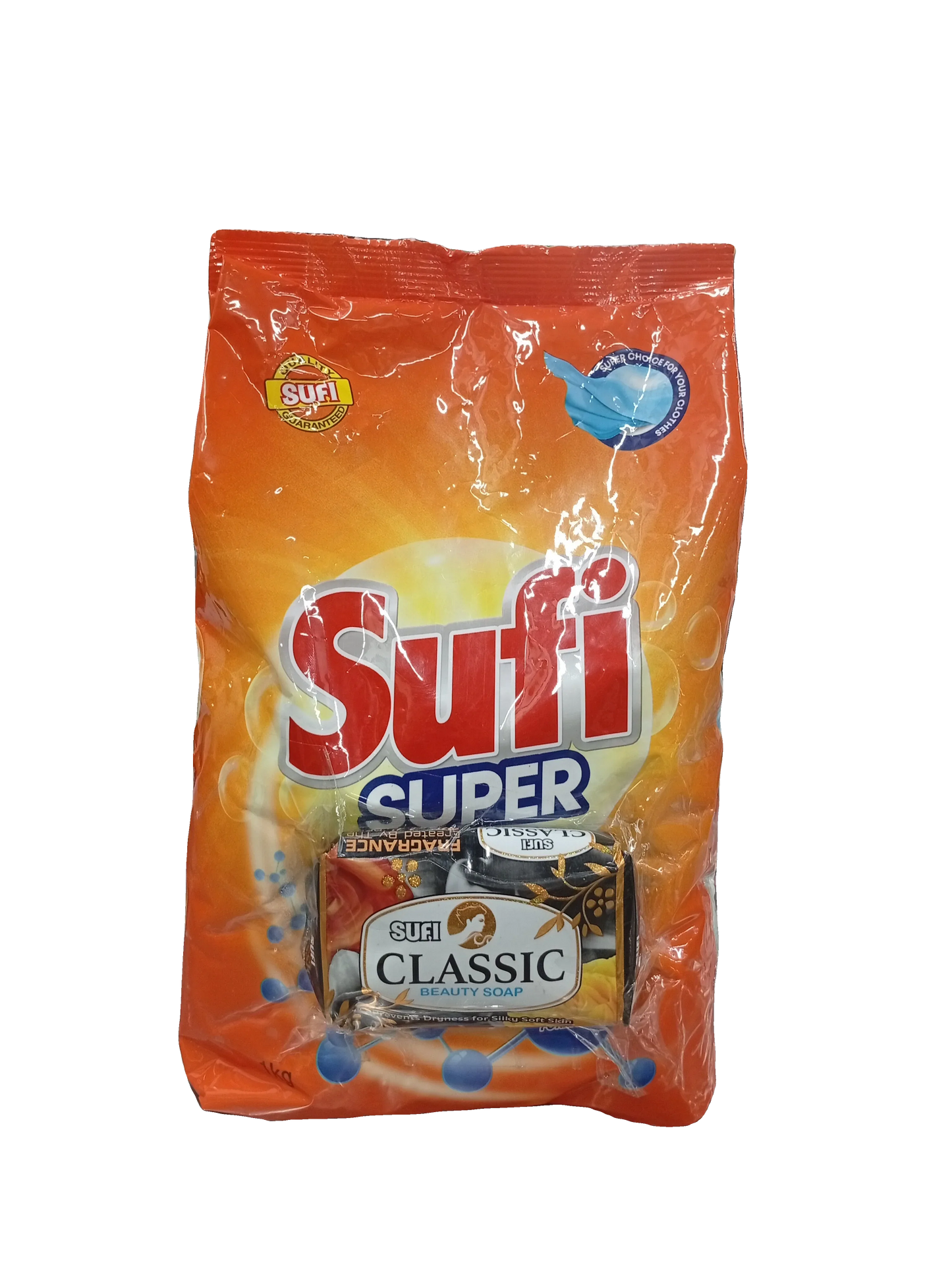 Sufi Super Detergent Powder(1kg) - Sana Cash N Carry Pakistan