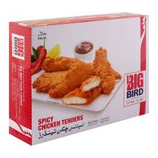 BIG BIRD SPICY CHICKEN TENDERS 648GM