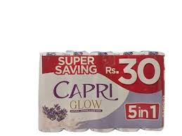 CAPRI SOAP PURPLE(100gm)5in1
