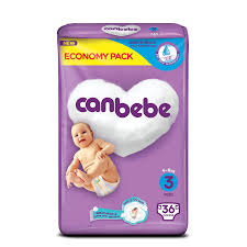 CANBEBE DIAPER ECONOMY PACK MIDI(3/36)