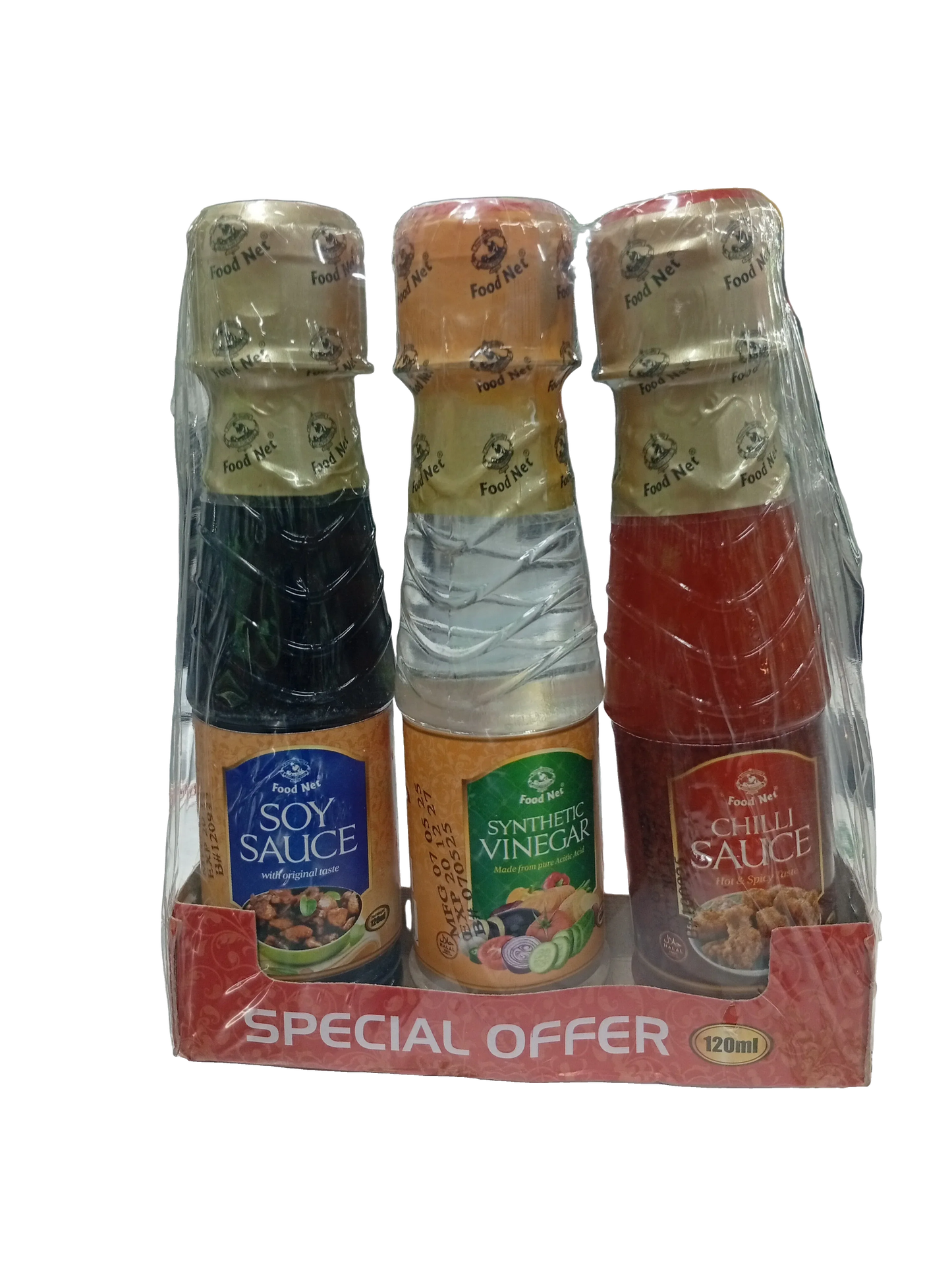 Food Net Trio Pack (120ml) - Sana Cash N Carry Pakistan