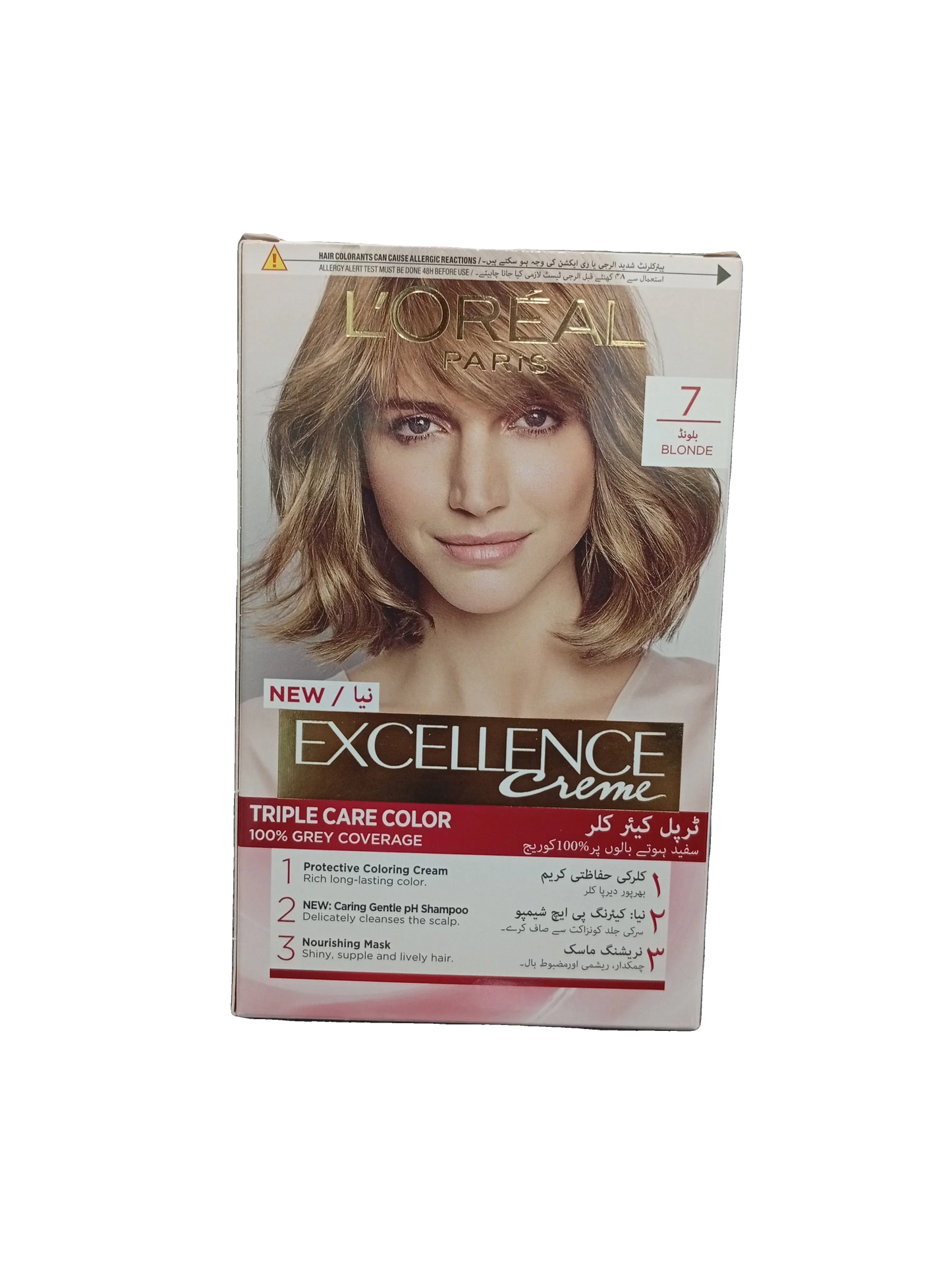 L'Oréal Excellence Triple Care Blonde Color(7) - Sana Cash N Carry Pakistan