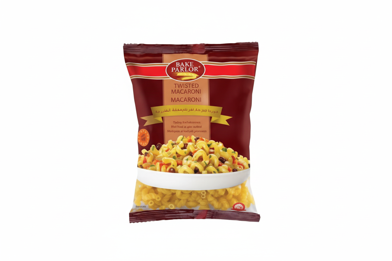 BAKE PARLOR MACARONI TWISTED (400G)