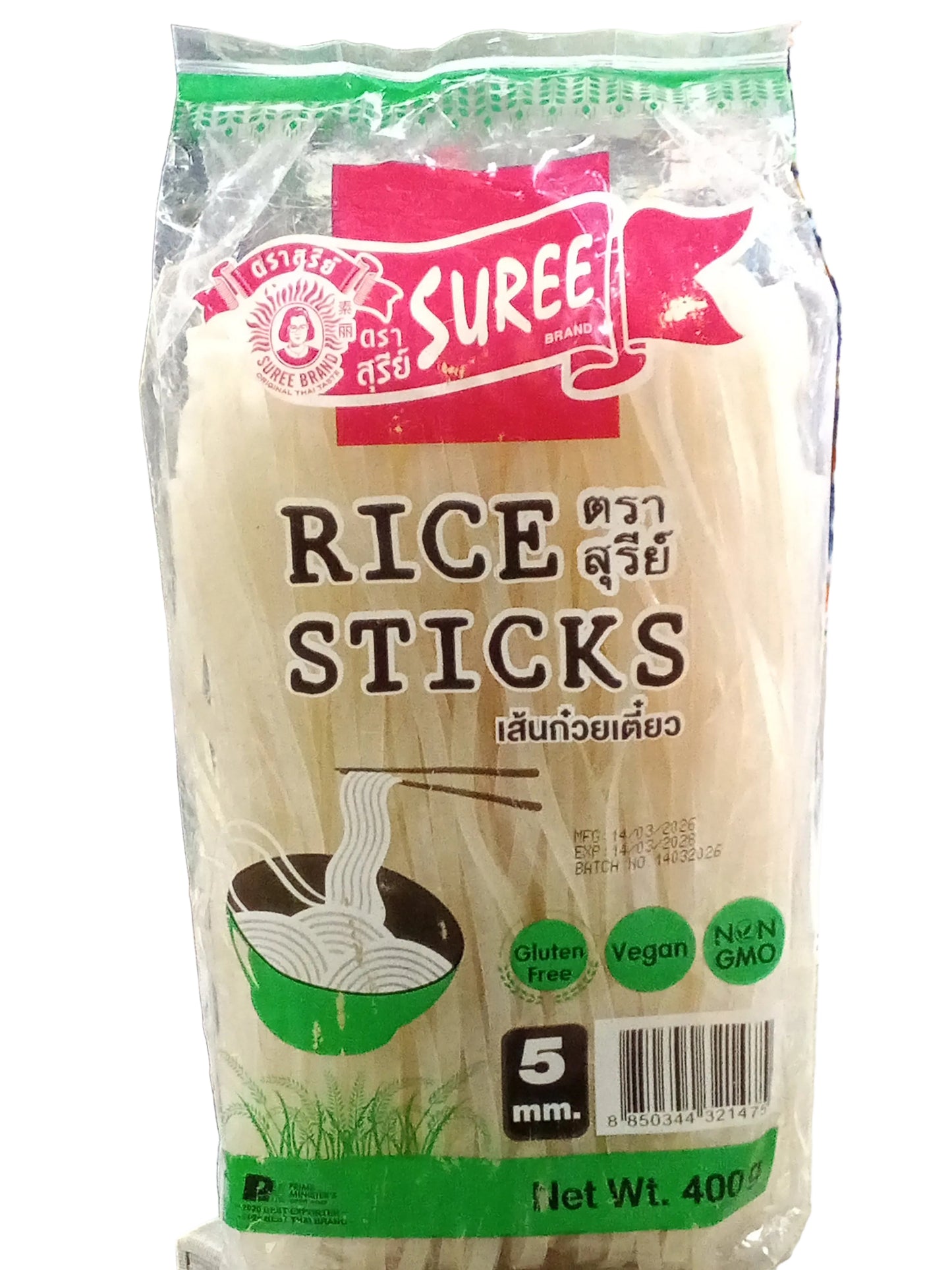 Suree rice Strick's 400g