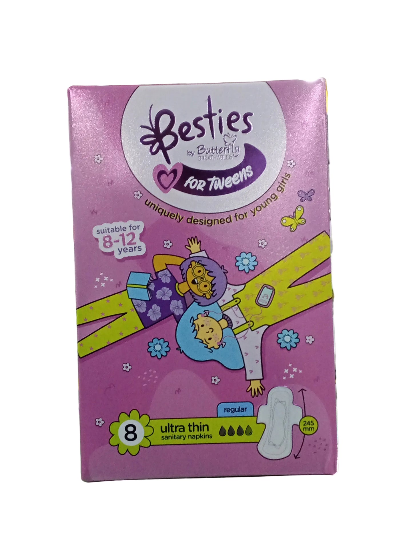 Butterfly signature series regular size 9pcs pads
