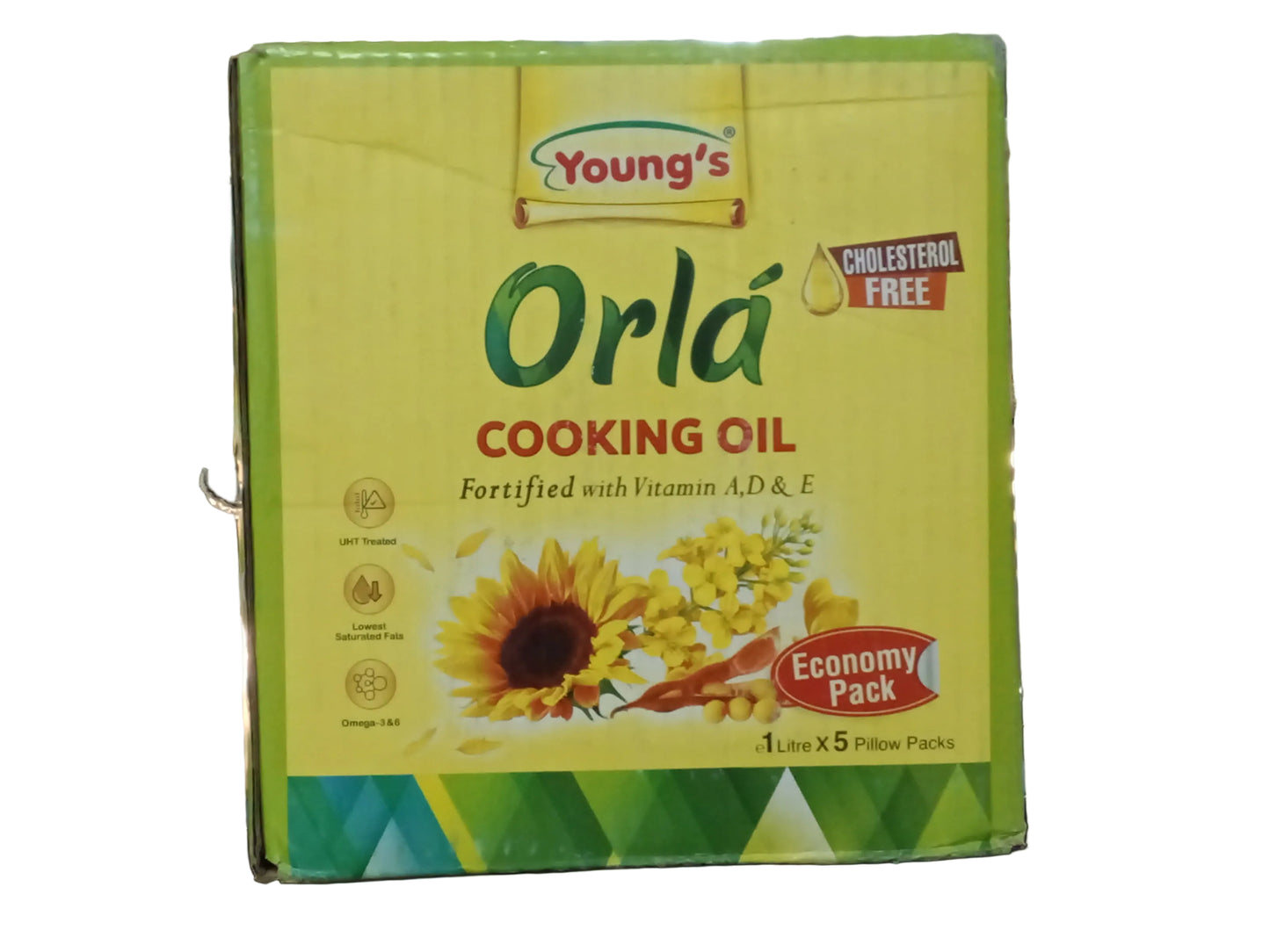 Youngs orla cooking oil 5×1L