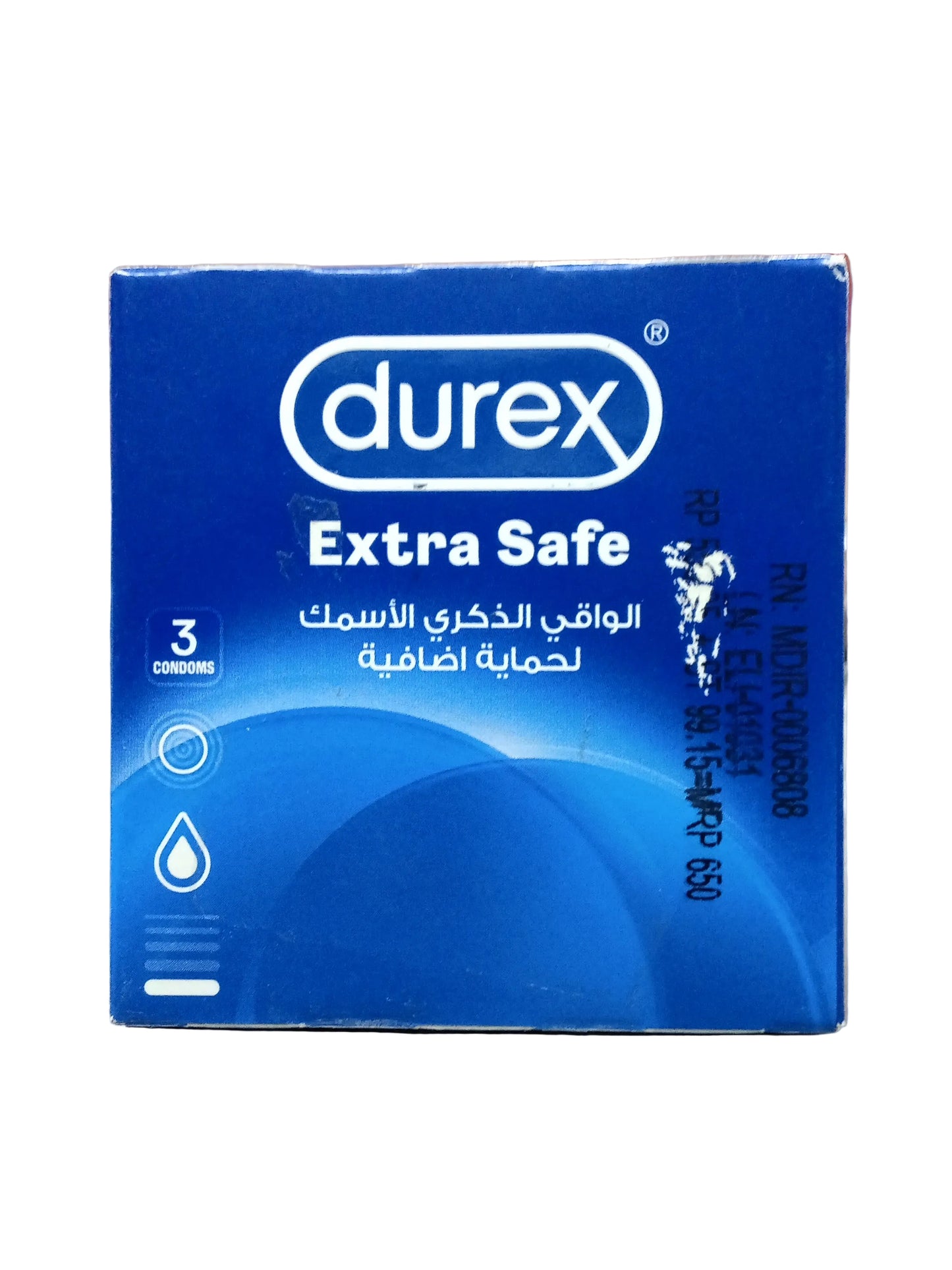 Durex extra safe 3 condoms
