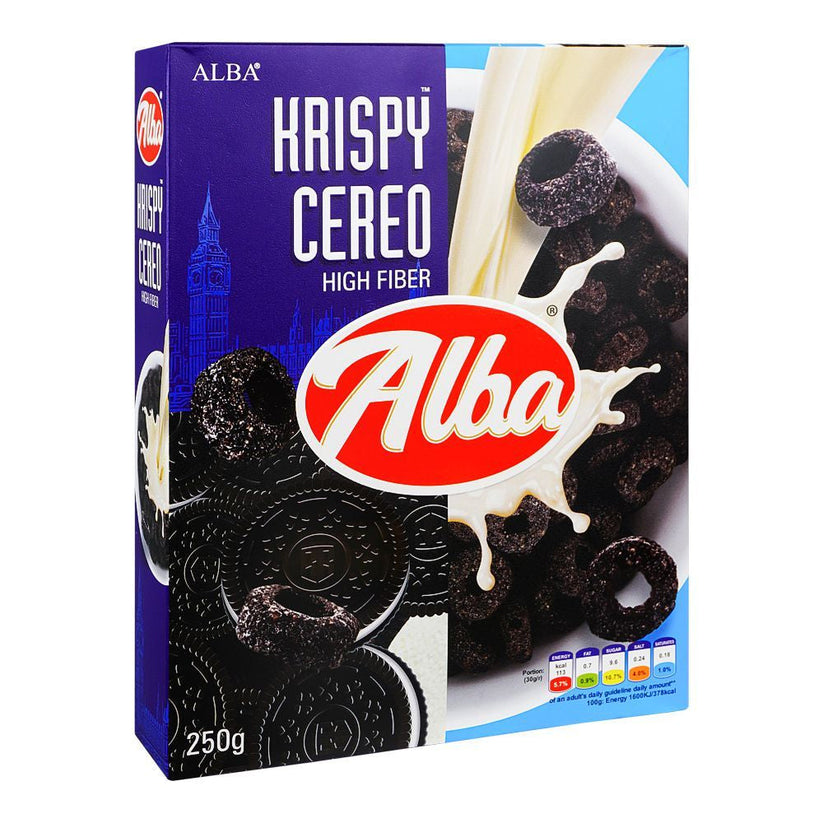 ALBA KRISPY CEREO HIGH FIBER CEREAL(250g)