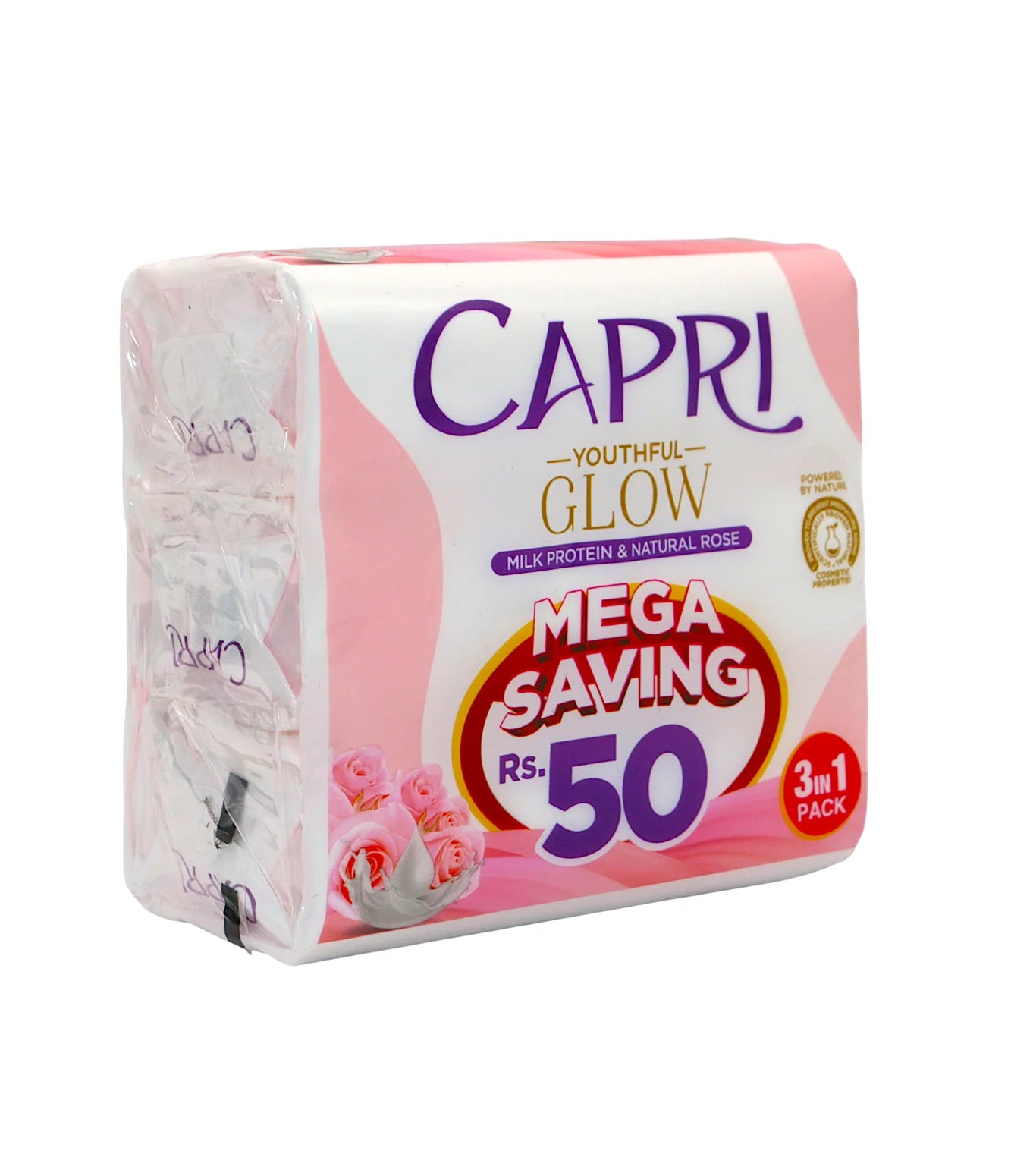 CAPRI YOUTHFUL GLOW SOAP (3x150gm)