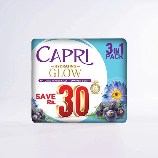CAPRI  HYDRATING GLOW SOAP (3x150gm)