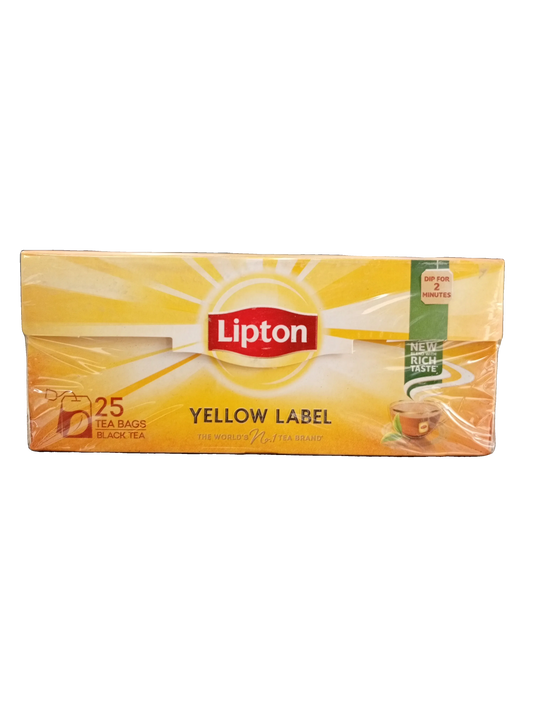 Lipton Yellow Label Teabags (25pcs) - Sana Cash N Carry Pakistan