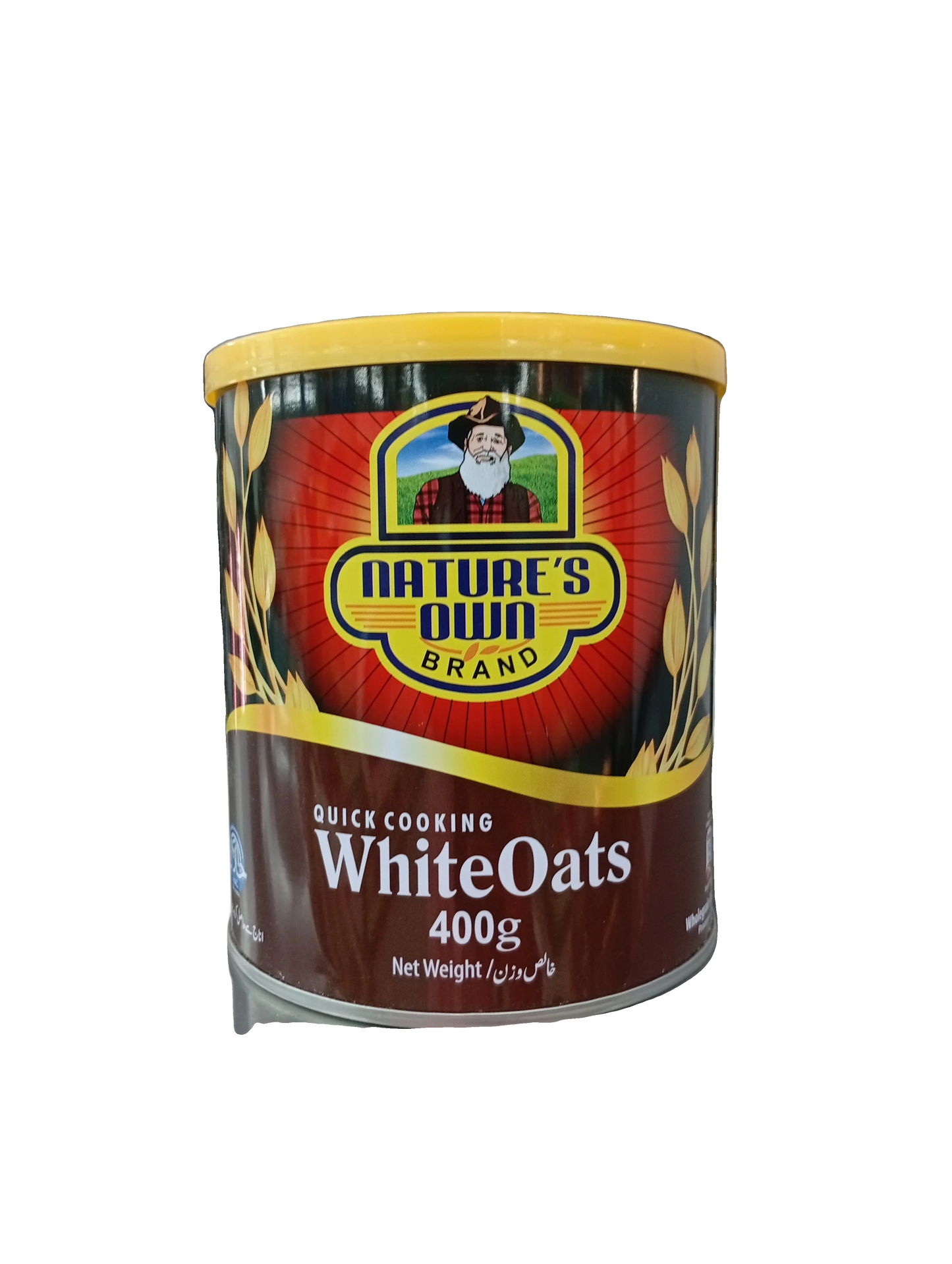 Nature's Own White Oats Tin (400g) - Sana Cash N Carry Pakistan