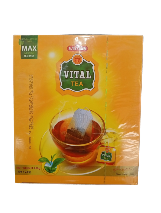 Vital Tea Mex Teabag(100pcs) - Sana Cash N Carry Pakistan