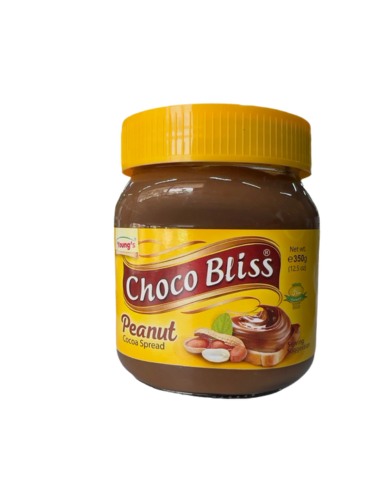 Young’s Choco Bliss Peanut cocoa spread 350G - Sana Cash N Carry Pakistan