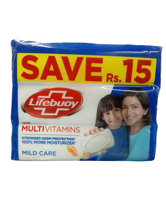 Lifebuoy Mild Care Trio Pack Soap(125g) - Sana Cash N Carry Pakistan
