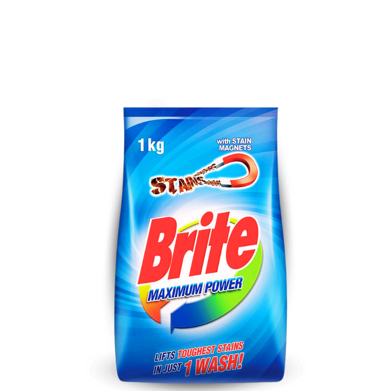 BRITE  DETERGENT POWDER(1kg)
