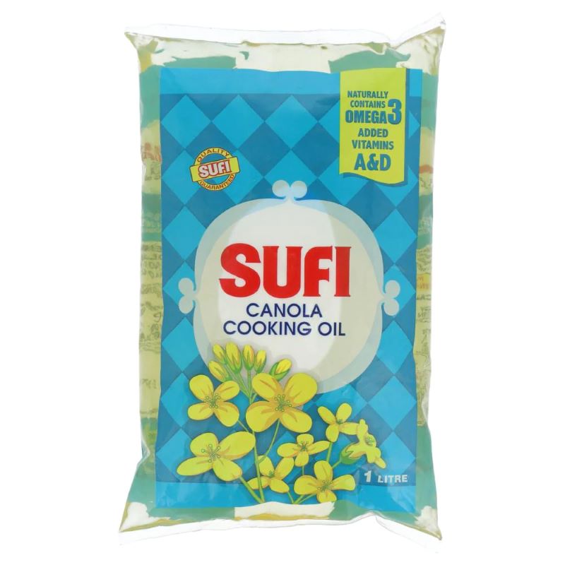 SUFI CANOLA COOKING OIL(1ltr)