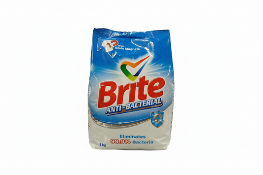 Brite Anti-Banterial detergent Powder(1kg) - Sana Cash N Carry Pakistan