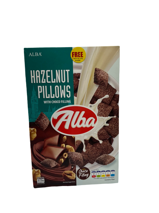 Alba Cereal Hazelnut Pillows With Choco Filling - Sana Cash N Carry Pakistan