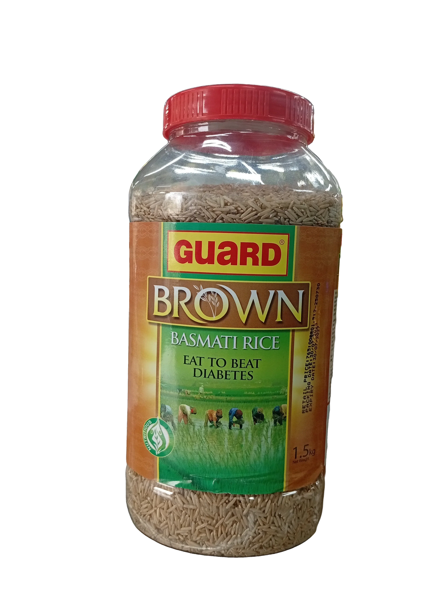 Guard Brown Basmati Rice (1.5kg) - Sana Cash N Carry Pakistan