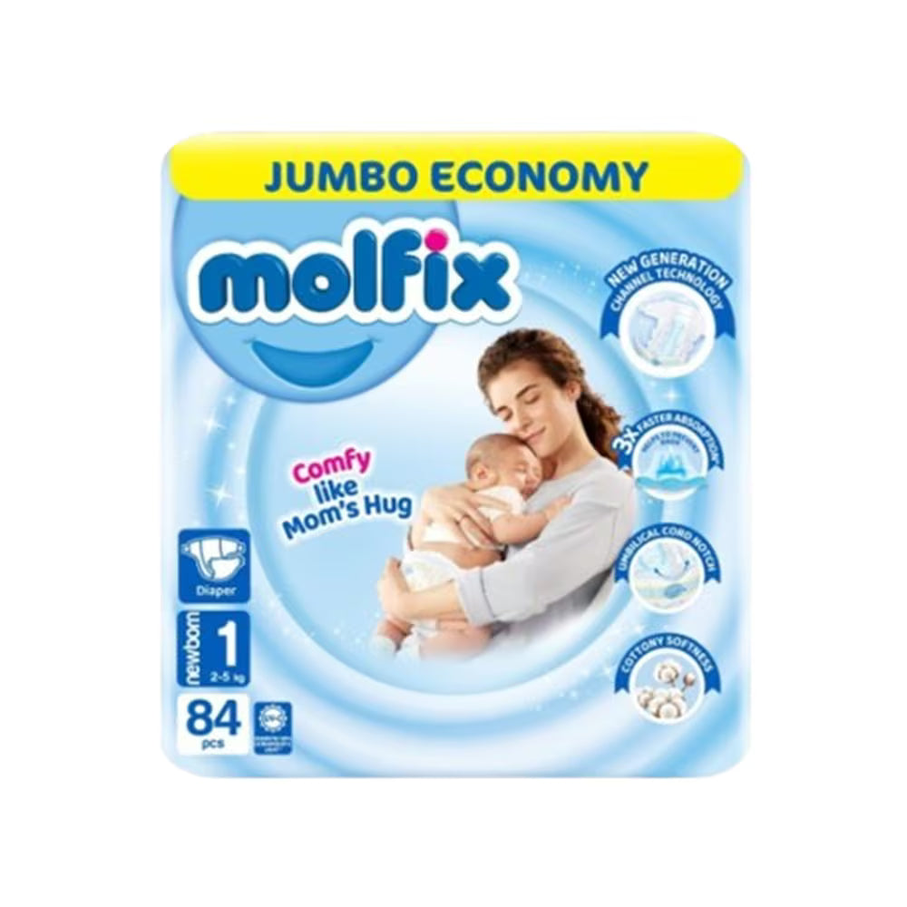 MOLFIX DIAPER NEW BORN(1/84pcs)