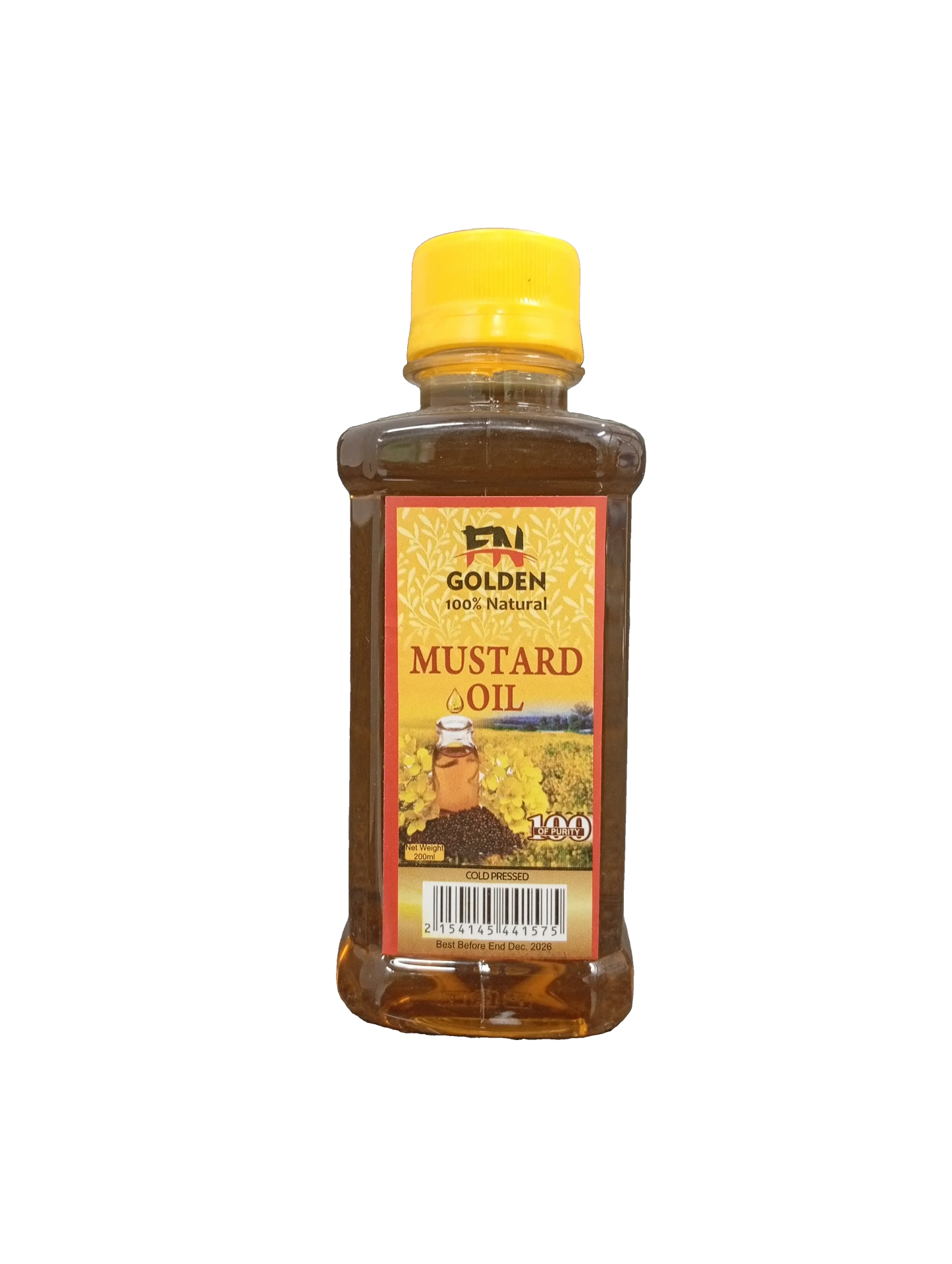 Golden Mustard Oil(200ml) - Sana Cash N Carry Pakistan