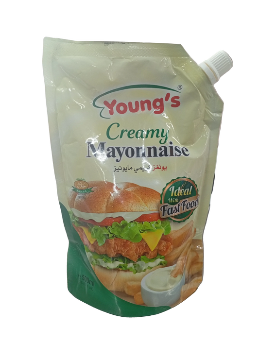 Young's Creamy Mayonnaise (500ml) - Sana Cash N Carry Pakistan