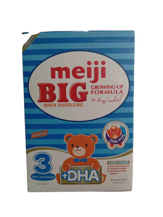 Meiji Big Quick Dissolving Vanilla(3/200g) - Sana Cash N Carry Pakistan